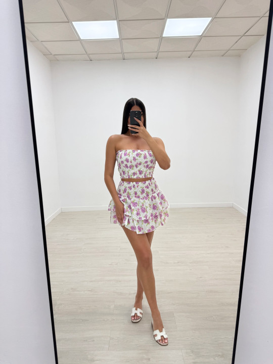 CONJUNTO IBIZA FLORAL ROSA CONJUNTO IBIZA FLORAL ROSA